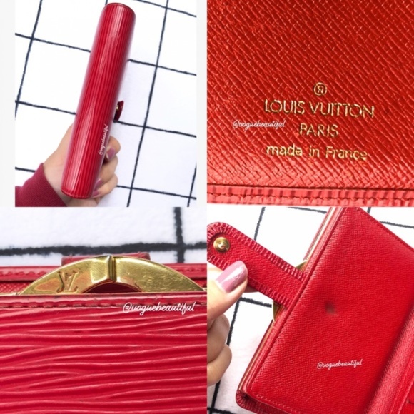 Louis Vuitton Epi Leather Red French Wallet - Picture 4 of 8